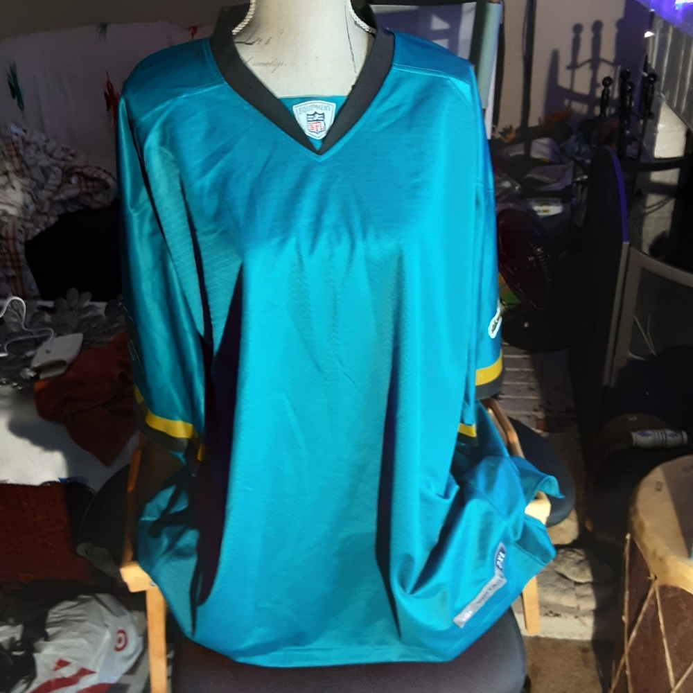 Vintage Jacksonville Jaguars teal team jersey